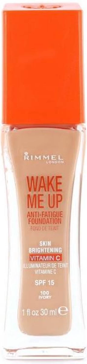 Rimmel London Rimmel - Wake Me Up Foundation With Vitamine C - Ivory 3 Rimmel London Rimmel - Wake Me Up Foundation With Vitamine C - Ivory