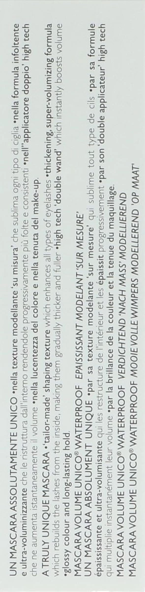 Collistar Mascara Volume Unico Waterproof Intense Black 4 Collistar Mascara Volume Unico Waterproof Intense Black - Afbeelding 2