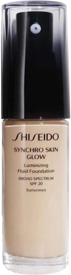 Shiseido Synchro Skin Glow Luminizing Fluid Foundation - N3 Neutral - 30 Ml - Foundation -Mooi Leven 311x1200 1