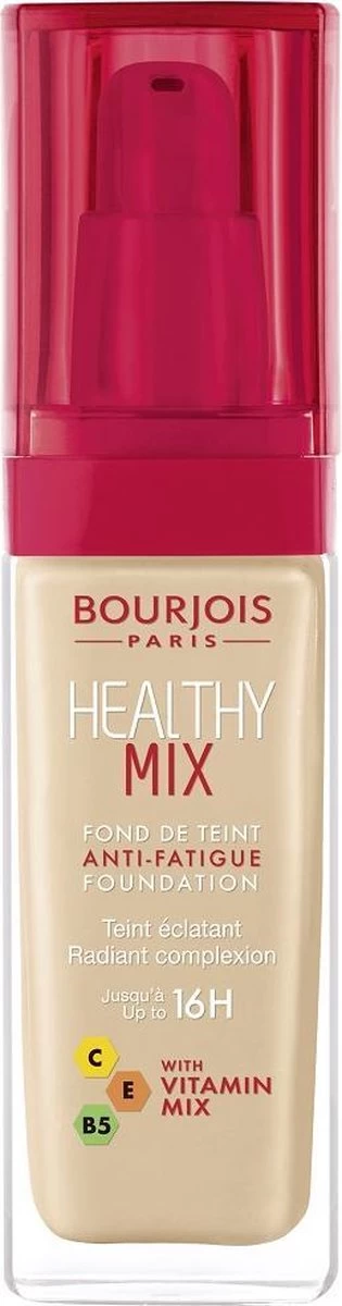 Bourjois Healthy Mix Foundation - 52 Vanilla 13 Bourjois Healthy Mix Foundation - 52 Vanilla - Afbeelding 11