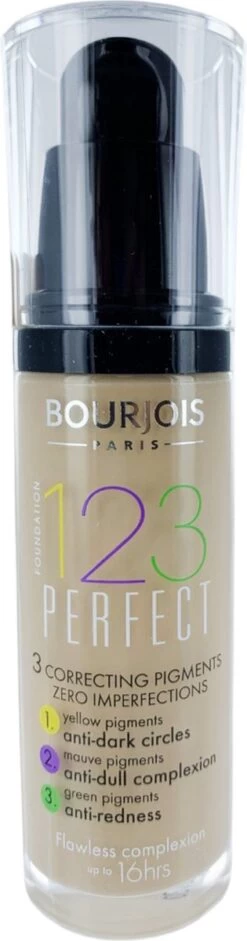Bourjois 123 Perfect Foundation - 53 Beige Clair -Mooi Leven 315x1200