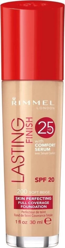 Rimmel London Lasting Finish Foundation - 200 Soft Beige