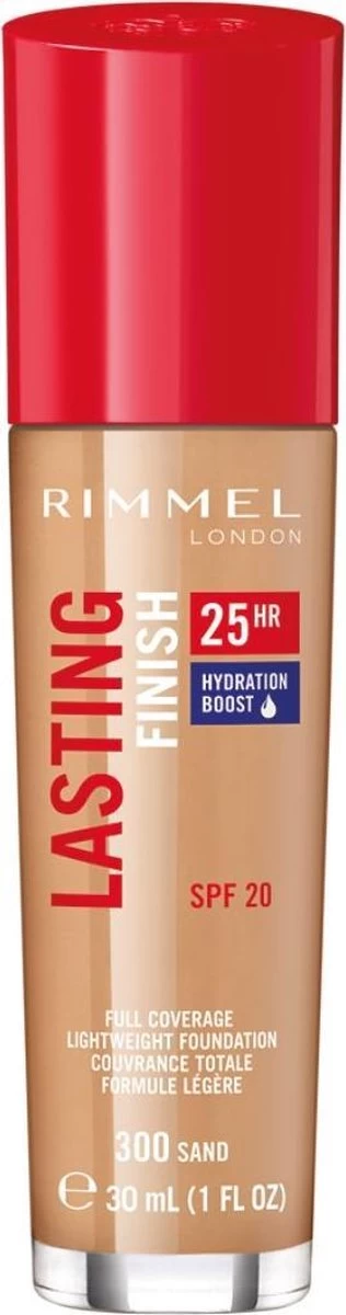 Rimmel London Lasting Finish Foundation - 300 Sand 12 Rimmel London Lasting Finish Foundation - 300 Sand - Afbeelding 10