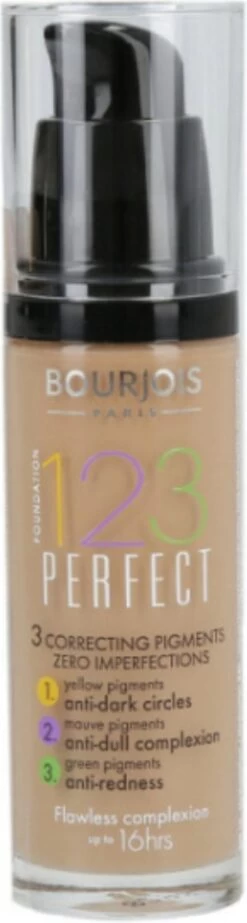 Bourjois 123 Perfect Foundation 057 Hâlé Clair -Mooi Leven 321x1200 3