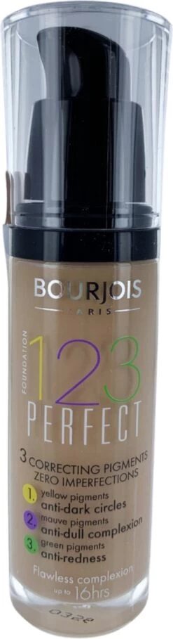 Bourjois 123 Perfect Foundation 057 Hâlé Clair -Mooi Leven 326x1200 7