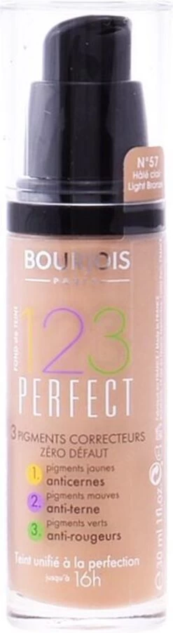 Bourjois 123 Perfect Foundation 057 Hâlé Clair -Mooi Leven 329x1200 5