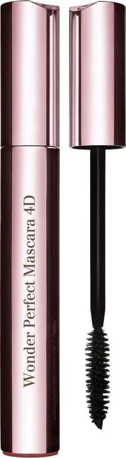 Clarins Wonder Perfect Mascara 4D Mascara - 01 Perfect Black - Zwart