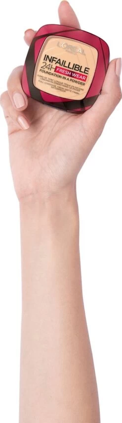 L’Oréal Paris Infaillible 24h Fresh Wear Powder Foundation - 20 Ivory -Mooi Leven 347x1200 1