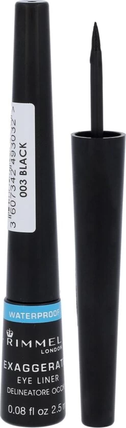 Rimmel London Rimmel Exaggerate Waterproof - Zwart - Eyeliner -Mooi Leven 354x1200 7