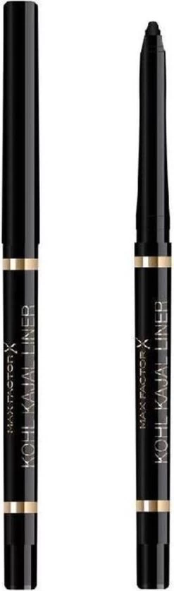 Max Factor Kohl Kajal Automatic Oogpotlood - 001 Black 26 Max Factor Kohl Kajal Automatic Oogpotlood - 001 Black -Mooi Leven 354x1200 9