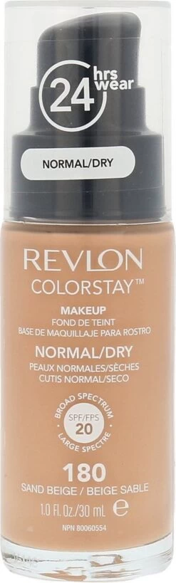 Revlon Colorstay Foundation With Pump Dry Skin - 180 Sand Beige -Mooi Leven 362x1200 5