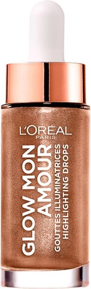 L'Oréal Glow Mon Amour Highlighter Drops - 03 Bronze In Love 4 L'Oréal Glow Mon Amour Highlighter Drops - 03 Bronze In Love - Afbeelding 2