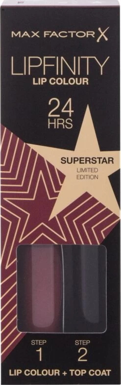 Max Factor Lipfinity Rising Stars Lippenstift - 086 Superstar -Mooi Leven 380x1200 2