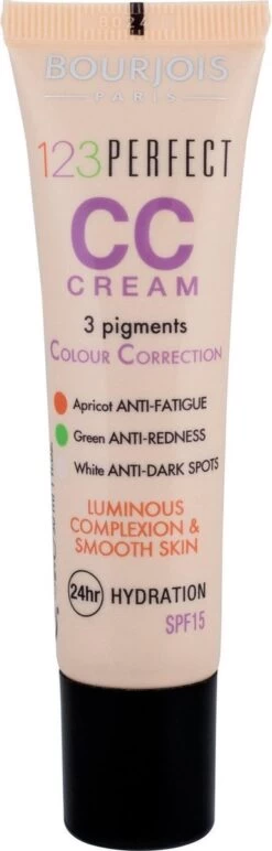 Bourjois 123 Perfect CC Cream - 033 Beige Rosé -Mooi Leven 384x1200 4