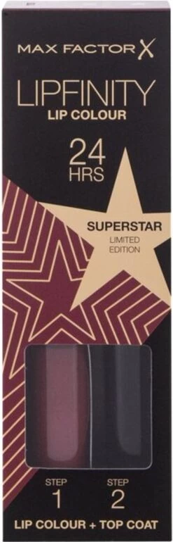 Max Factor Lipfinity Rising Stars Lippenstift - 086 Superstar -Mooi Leven 385x1200 3