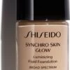 Shiseido Synchro Skin Glow Luminizing Fluid Foundation - N3 Neutral - 30 Ml - Foundation -Mooi Leven 389x1200 1