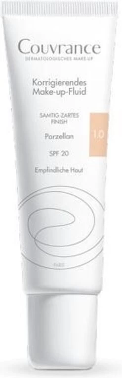 Avene Couvrance Fluid Foundation Corrector SPF20 30ml -Mooi Leven 389x1200