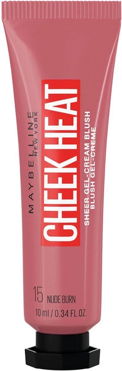Maybelline Cheek Heat Blush 15 Nude Burn 15 G Crème 3 Maybelline Cheek Heat Blush 15 Nude Burn 15 G Crème