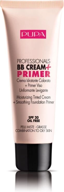 Pupa Milano BB Cream + Primer For Combination To Oily Skin - 001 Nude -Mooi Leven 400x1200 5