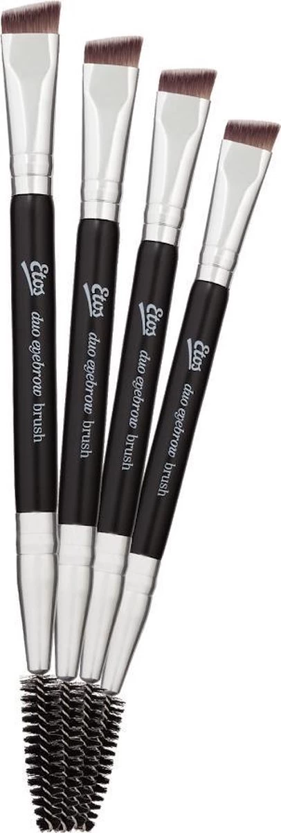 Etos Wenkbrauw Kwast Duo - 4 Stuks 3 Etos Wenkbrauw Kwast Duo - 4 Stuks