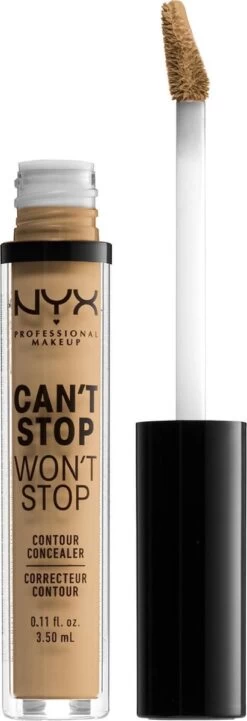 NYX Professional Makeup - Can't Stop Won't Stop Concealer - Beige 8 NYX Professional Makeup - Can't Stop Won't Stop Concealer - Beige -Mooi Leven 411x1200