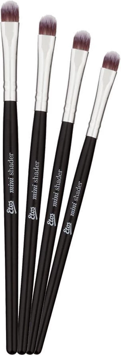 Etos Oogschaduw Kwast - Mini Shader - Perfect Voor Smokey Eyes- 4 Stuks 3 Etos Oogschaduw Kwast - Mini Shader - Perfect Voor Smokey Eyes- 4 Stuks