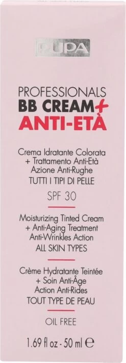 PUPA Milano Pupa Professionals BB Creme Anti-Eta SPF30 002 Sand 16 PUPA Milano Pupa Professionals BB Creme Anti-Eta SPF30 002 Sand -Mooi Leven 417x1200 1