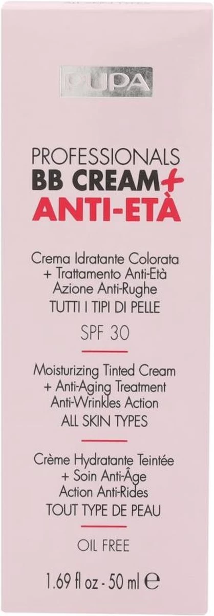 PUPA Milano Pupa Professionals BB Creme Anti-Eta SPF30 002 Sand 5 PUPA Milano Pupa Professionals BB Creme Anti-Eta SPF30 002 Sand - Afbeelding 3