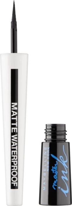 Maybelline Master Ink Matte Waterproof - Black - Eyeliner -Mooi Leven 421x1200 4