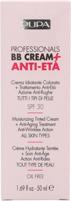 Pupa Milano Professionals BB Cream + Anti-Eta - 001 Nude 17 Pupa Milano Professionals BB Cream + Anti-Eta - 001 Nude -Mooi Leven 423x1200 3