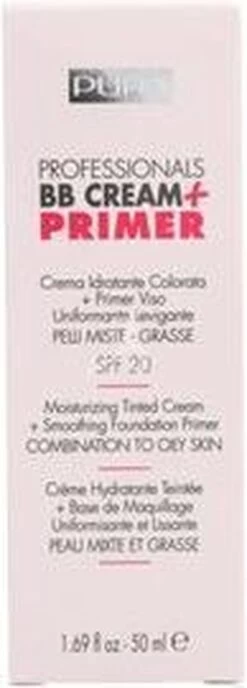 Pupa Milano BB Cream + Primer For Combination To Oily Skin - 001 Nude -Mooi Leven 431x1200