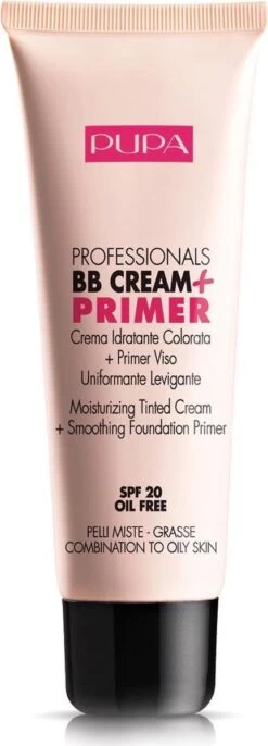 Pupa Milano BB Cream + Primer For Combination To Oily Skin - 001 Nude -Mooi Leven 432x1200 3