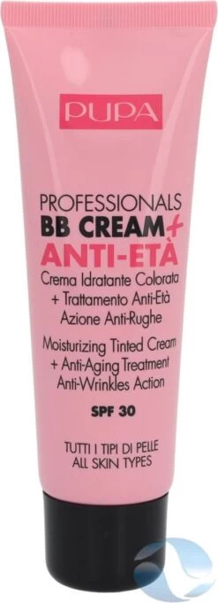 Pupa Milano Professionals BB Cream + Anti-Eta - 001 Nude 25 Pupa Milano Professionals BB Cream + Anti-Eta - 001 Nude -Mooi Leven 435x1200 8