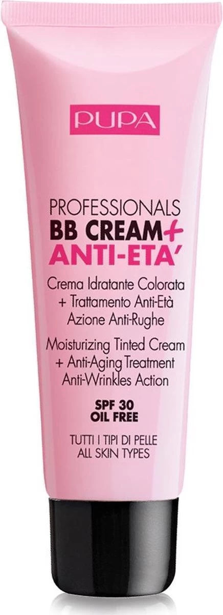 Pupa Milano Professionals BB Cream + Anti-Eta - 001 Nude 11 Pupa Milano Professionals BB Cream + Anti-Eta - 001 Nude - Afbeelding 9