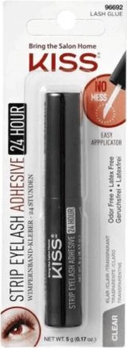 KISS - Strip Eyelash Adhesive 24 Hour Clear -Mooi Leven 438x1200 8