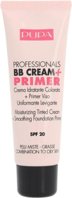 Pupa Milano BB Cream + Primer For Combination To Oily Skin - 001 Nude -Mooi Leven 441x1200 6