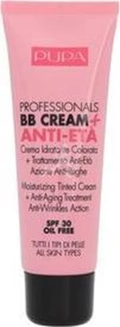 Pupa Milano Professionals BB Cream + Anti-Eta - 001 Nude 18 Pupa Milano Professionals BB Cream + Anti-Eta - 001 Nude -Mooi Leven 442x1200 3