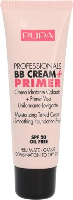 Pupa BB Cream + Primer For Combination To Oily Skin - 002 Sand -Mooi Leven 443x1200 1