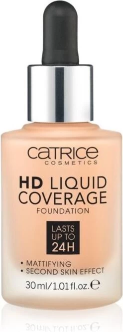 Catrice - Liquid Make-Up HD Liquid Coverage (Foundation) 30 Ml 030 Sand Beige - -Mooi Leven 445x1200 1