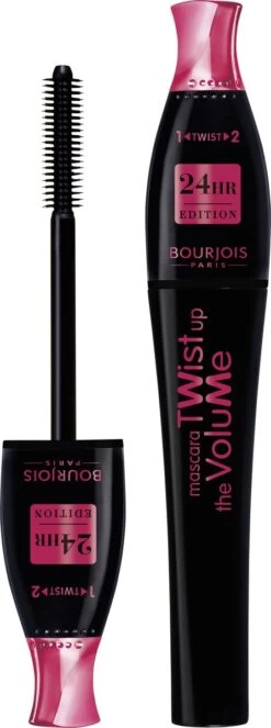 Bourjois Twist Up The Volume 24 HRS Mascara - 023 Black -Mooi Leven 447x1200 2