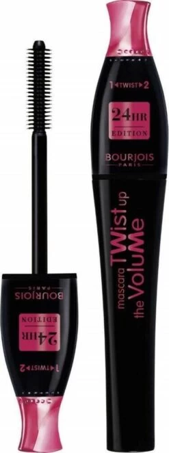 Bourjois Twist Up The Volume 24 HRS Mascara - 023 Black -Mooi Leven 448x1200 3