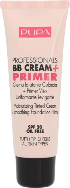 Pupa Milano Professionals BB Cream + Primer - 002 Sand -Mooi Leven 449x1200 2