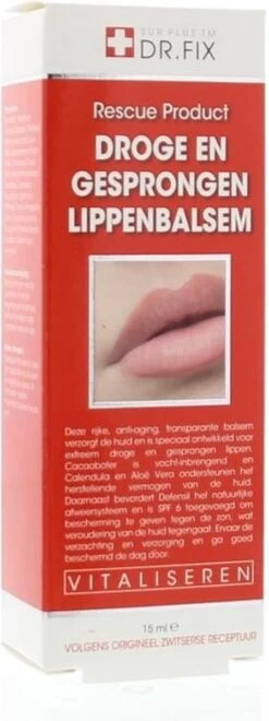 Dr. Fix Kapotte Droge Lippen Balsem - 15 Ml - Lippenbalsem -Mooi Leven 449x1200 4