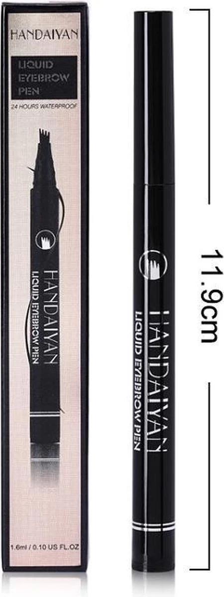 Joya Beauty® Microblading Eyebrow Tattoo Pen | Waterproof Tattoo Wenkbrauw Pen |Wenkbrauwpen | Kleur 4: Bruin 4 Joya Beauty® Microblading Eyebrow Tattoo Pen | Waterproof Tattoo Wenkbrauw Pen |Wenkbrauwpen | Kleur 4: Bruin - Afbeelding 2