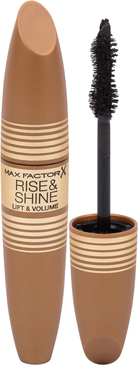 Max Factor Rise & Shine Mascara - 002 Brown Black 8 Max Factor Rise & Shine Mascara - 002 Brown Black - Afbeelding 6