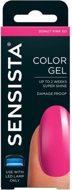 Sensista Color Gel Donut Pink So! - Gel Polish - Roze -Mooi Leven 456x1200 7