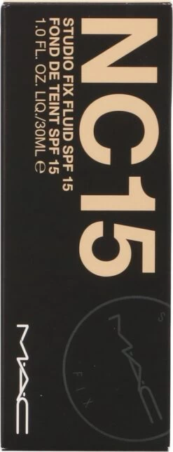 MAC Cosmetics Studio Fix Fluid Foundation - NC15 -Mooi Leven 460x1200 2