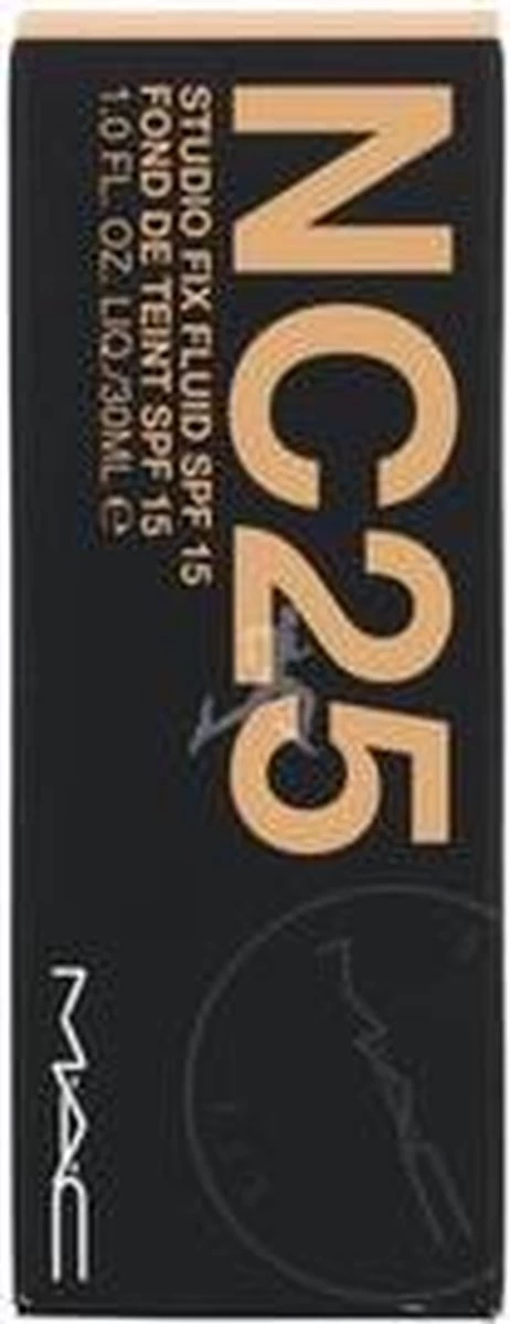 MAC Cosmetics Studio Fix Fluid Foundation - NC25 14 MAC Cosmetics Studio Fix Fluid Foundation - NC25 - Afbeelding 12
