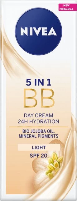 NIVEA Essentials BB Cream Light SPF 15 - 50 Ml - Dagcrème -Mooi Leven 464x1200 2