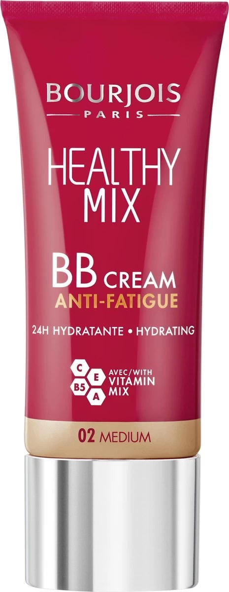 Bourjois Healthy Mix BB Cream Anti Fatigue - 02 Medium Beige 11 Bourjois Healthy Mix BB Cream Anti Fatigue - 02 Medium Beige - Afbeelding 9